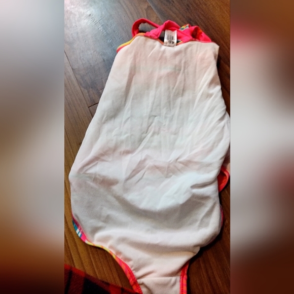 Cat & Jack Girls Size XL Speedo Swimsuit Swim One Piece Youth Multicolor Strip - Picture 11 of 14